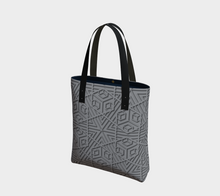 Load image into Gallery viewer, Blocks 1050 Gray Tote Bag