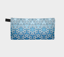 Load image into Gallery viewer, Stained Glass 350 Ibiza Blue Pencil Case