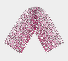 Load image into Gallery viewer, Swirls1400 Fuchsia LongScarf