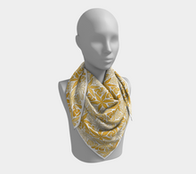 Load image into Gallery viewer, Petals600 Daylily SquareScarf