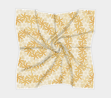 Load image into Gallery viewer, Petals600 Daylily SquareScarf