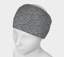 Load image into Gallery viewer, Blocks 500 Gray Headband