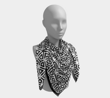 Load image into Gallery viewer, TriHex Points 800 Square Scarf
