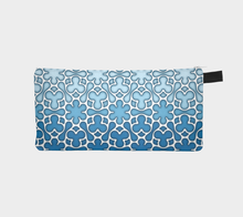 Load image into Gallery viewer, Stained Glass 350 Ibiza Blue Pencil Case