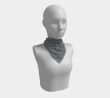 Load image into Gallery viewer, Blocks 1500 Gray Square Scarf