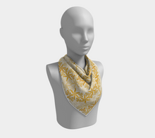 Load image into Gallery viewer, Petals600 Daylily SquareScarf