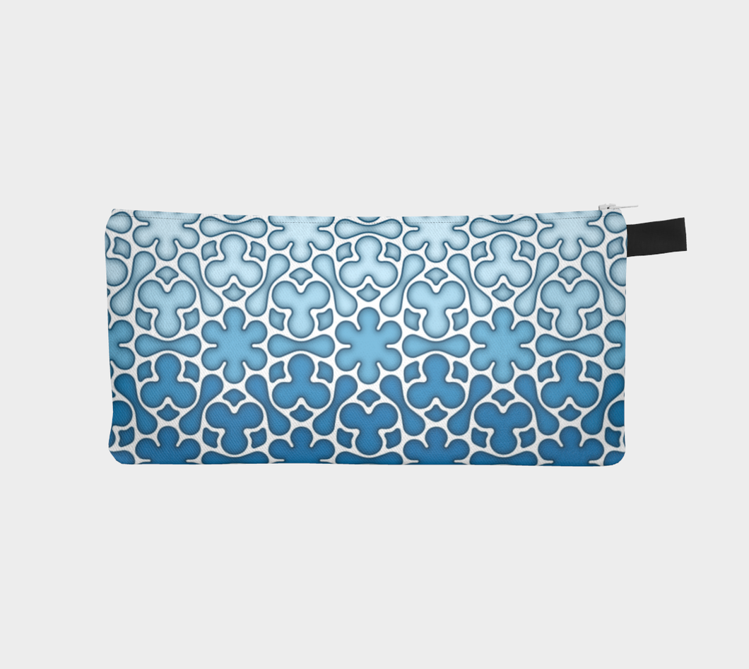 Stained Glass 350 Ibiza Blue Pencil Case